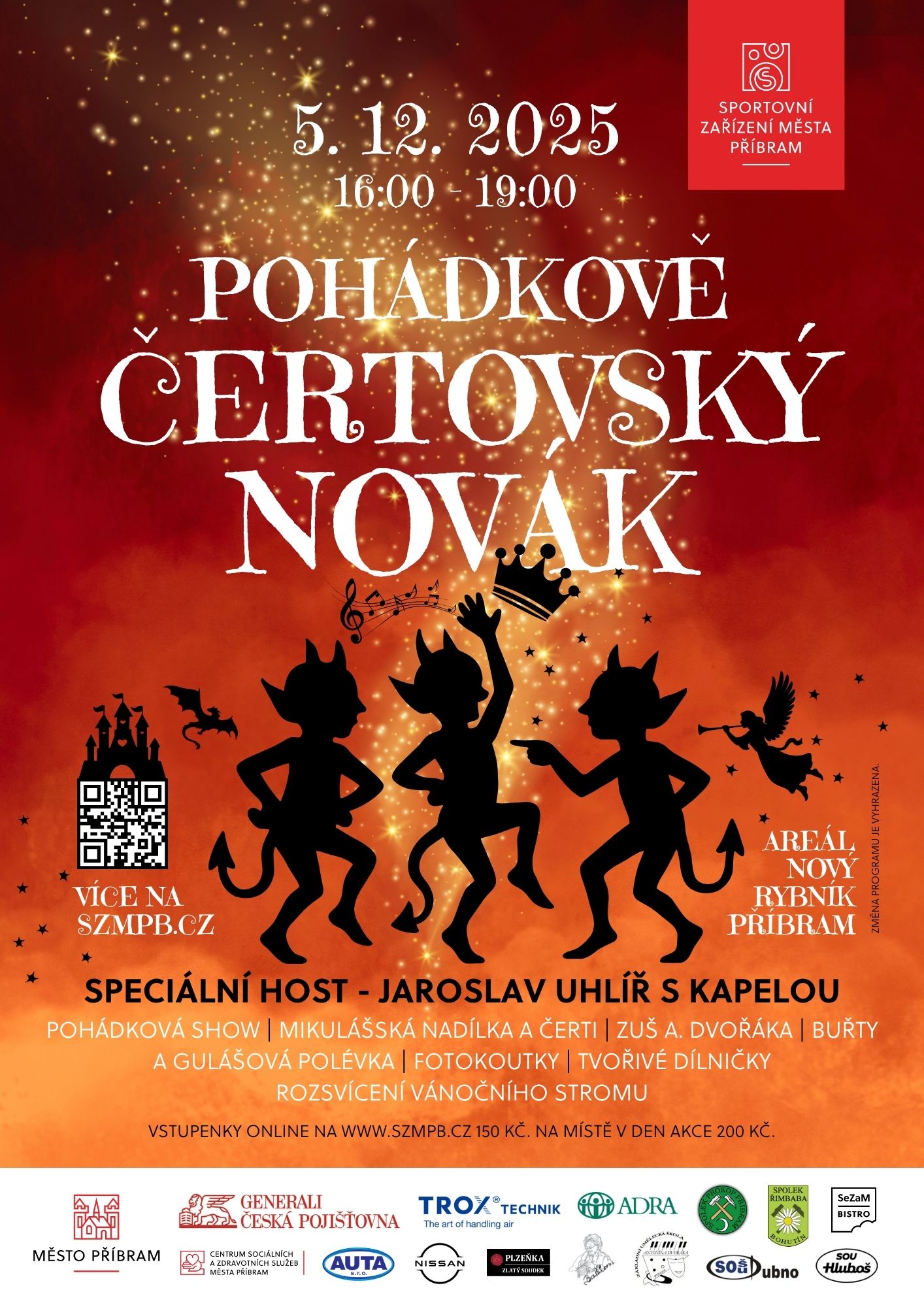 Pohádkově čertovský Novák 5. 12. 2025