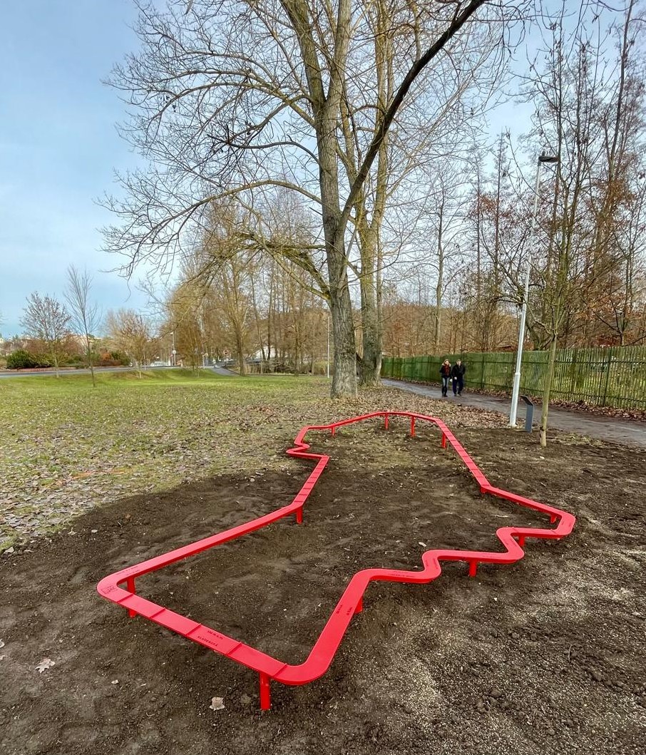 Nový výtvarný objekt u Nového rybníka, foto: Zuzana Kučerová