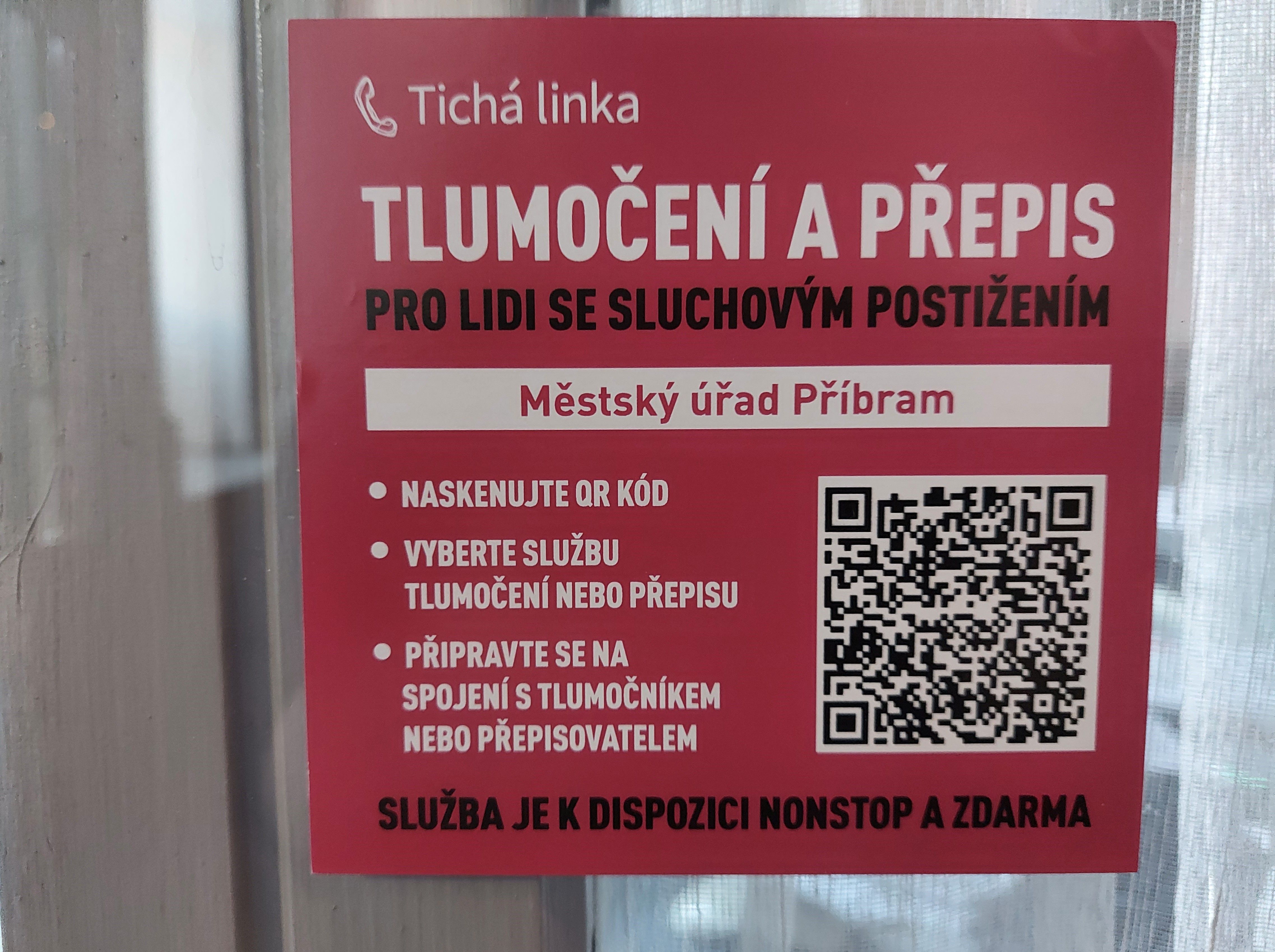 Město zavedlo Tichou linku.