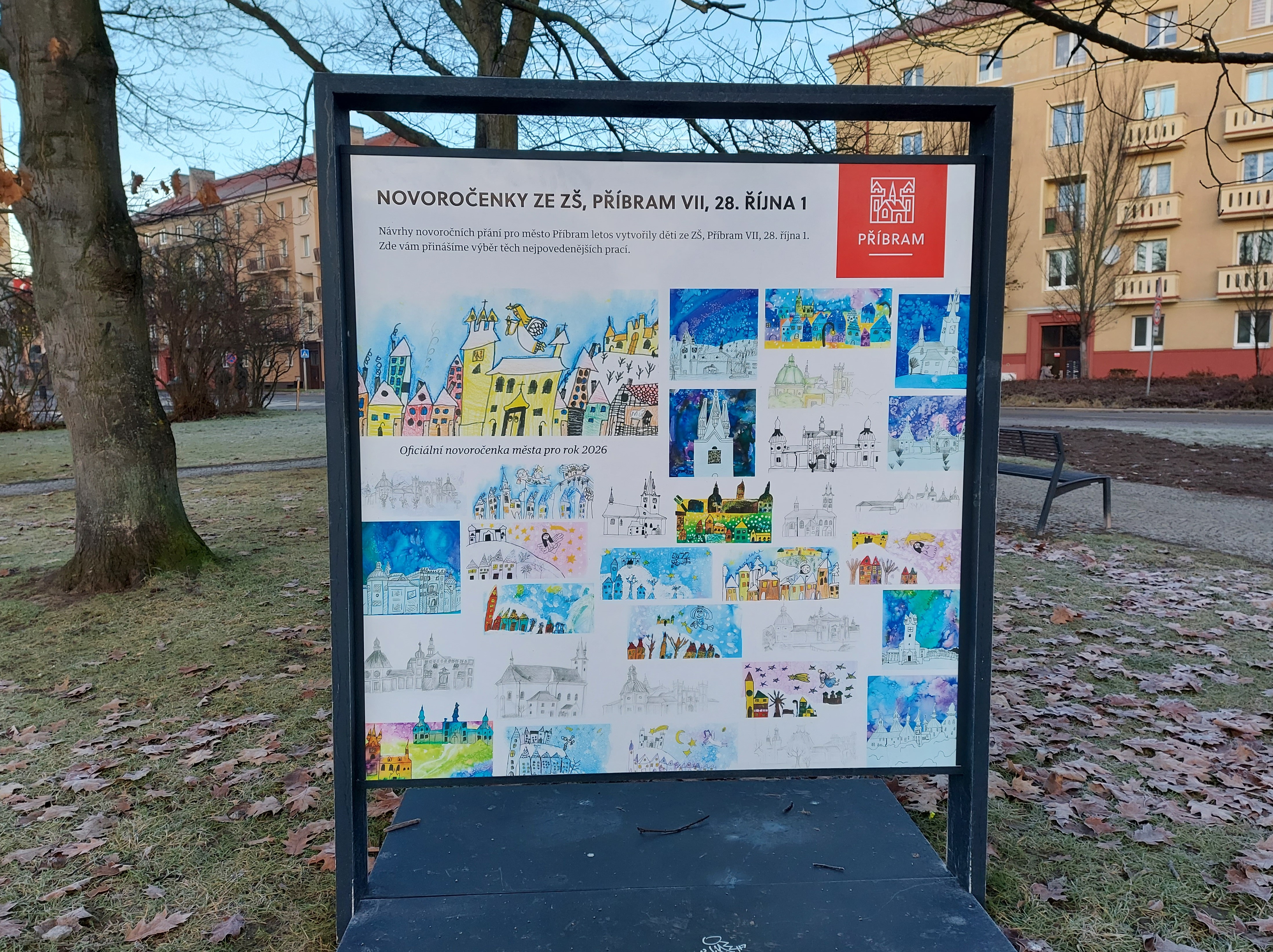 Novoročenky městu nově vytvářejí školáci