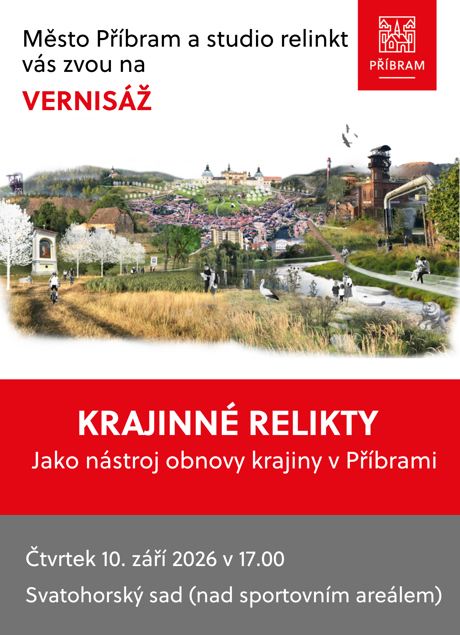 Plakát - Panelová výstava Krajinné relikty