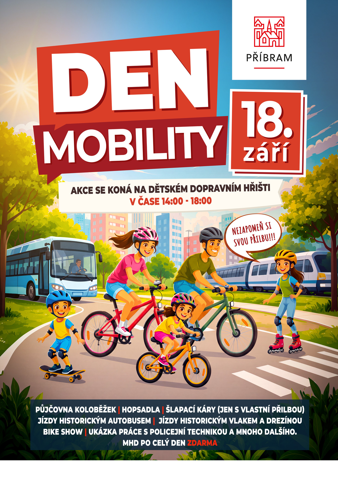 Plakát - Den městské mobility