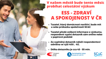 Mezinárodní výzkum ESS - Zdraví a spokojenost v ČR