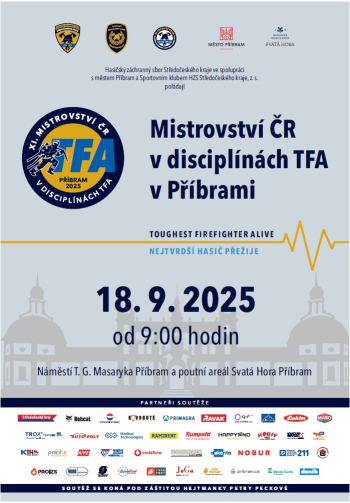 Příbram je místem konání Mistrovství ČR v disciplínách TFA