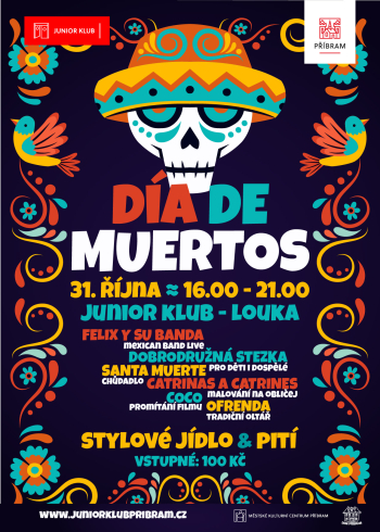 Día de Muertos poprvé v Příbrami