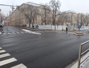 Stavba si vyžádá uzavření vjezdu do ulice Gen. R. Tesaříka