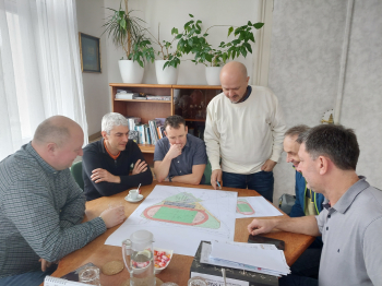 O krůček blíže k atletickému stadionu