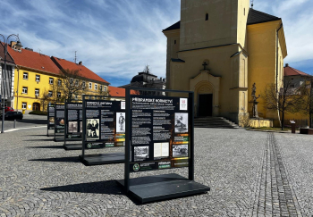 Panelová výstava k hornické minulosti Příbrami