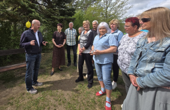 Příbramský Senior Point má nové hřiště na pétanque