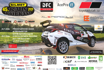 Silmet Rally Příbram se pojede o nadcházejícím víkendu
